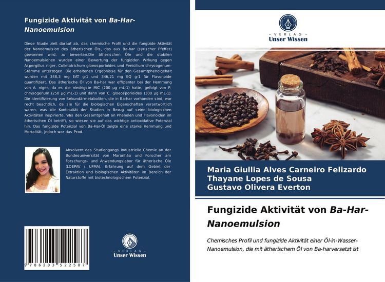 Produktbild: Fungizide Aktivit&auml;t von Ba-Har-Nanoemulsion