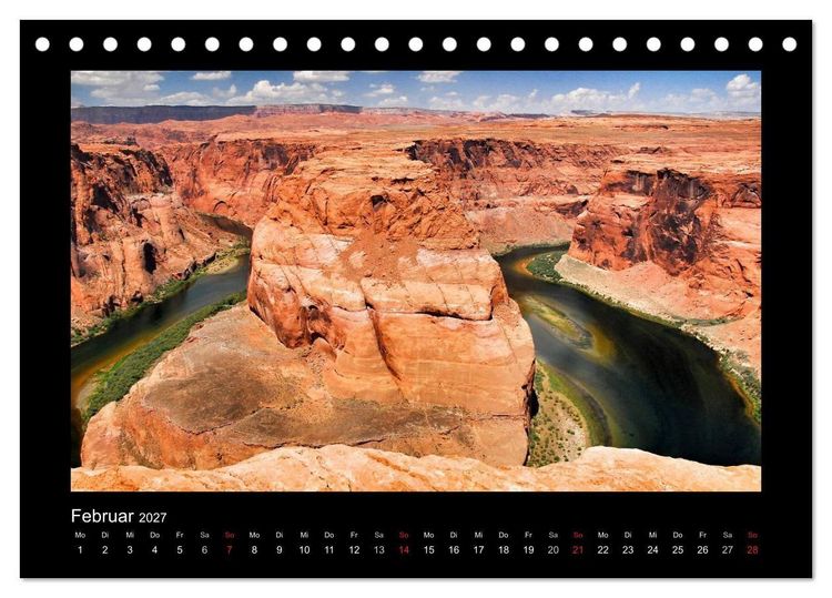 Produktbild: Amerika - Arizona und andere Sch&ouml;nheiten (Tischkalender 2027 DIN A5 quer), CALVENDO Monatskalender