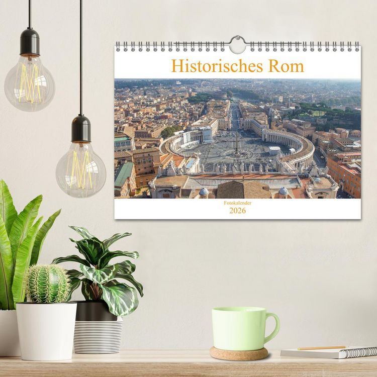 Produktbild: Historisches Rom (Wandkalender 2026 DIN A4 quer), CALVENDO Monatskalender