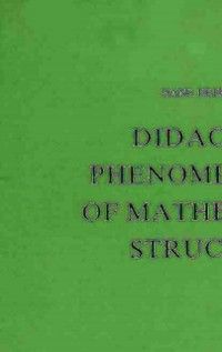 Produktbild: Didactical Phenomenology of Mathematical Structures