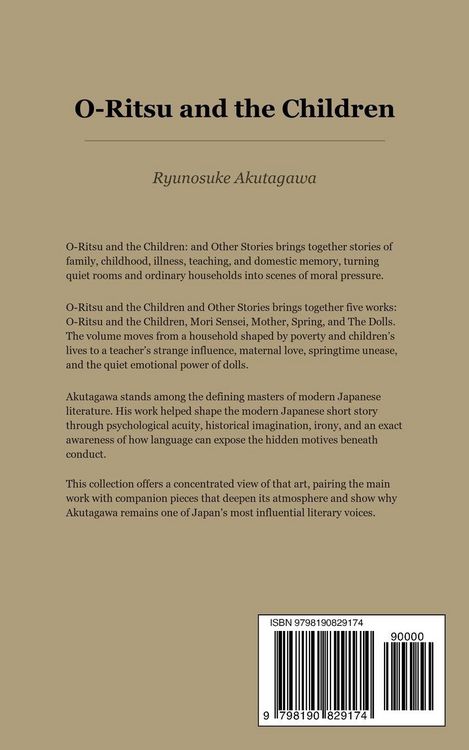 Produktbild: O-Ritsu and the Children