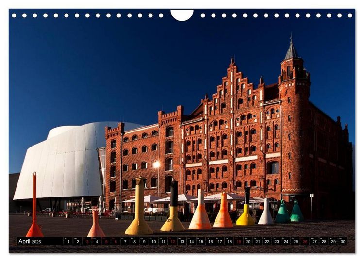 Produktbild: Ostseeperle Stralsund (Wandkalender 2026 DIN A4 quer), CALVENDO Monatskalender