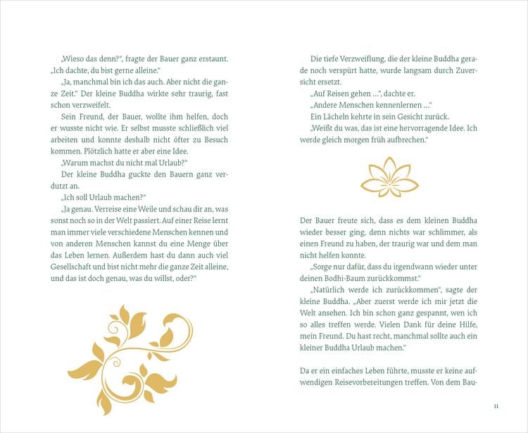 Produktbild: Der kleine Buddha auf dem Weg zum Gl&uuml;ck. Jubil&auml;umsausgabe