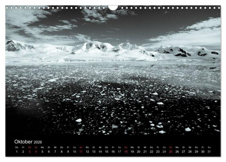 Produktbild: Antarktis 68&deg; S&uuml;d (Wandkalender 2026 DIN A3 quer), CALVENDO Monatskalender