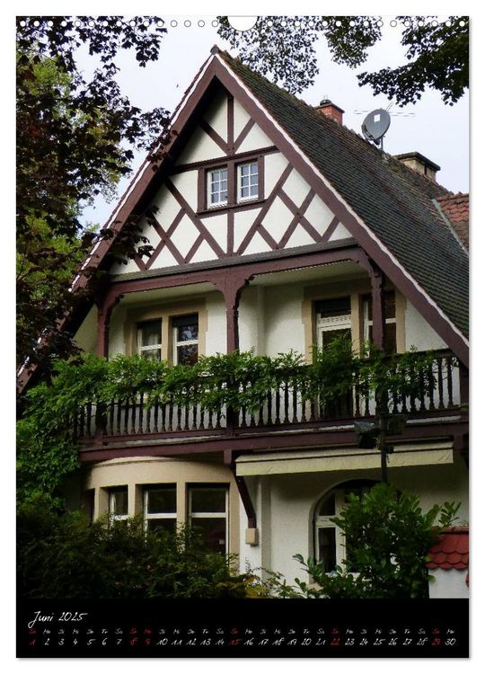 Traumhafte Villen in Buchschlag (Wandkalender 2025 DIN A3 hoch), CALVENDO Monatskalender