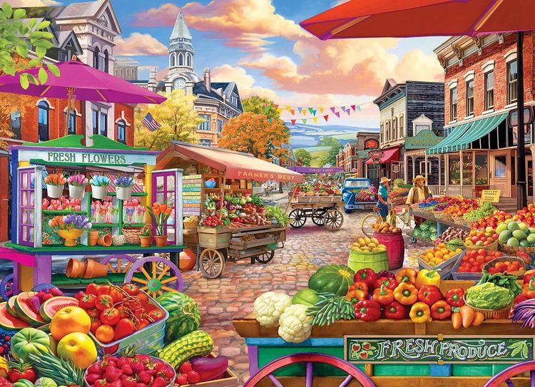 Produktbild: Main Street Market by Bigelow Illustrations
