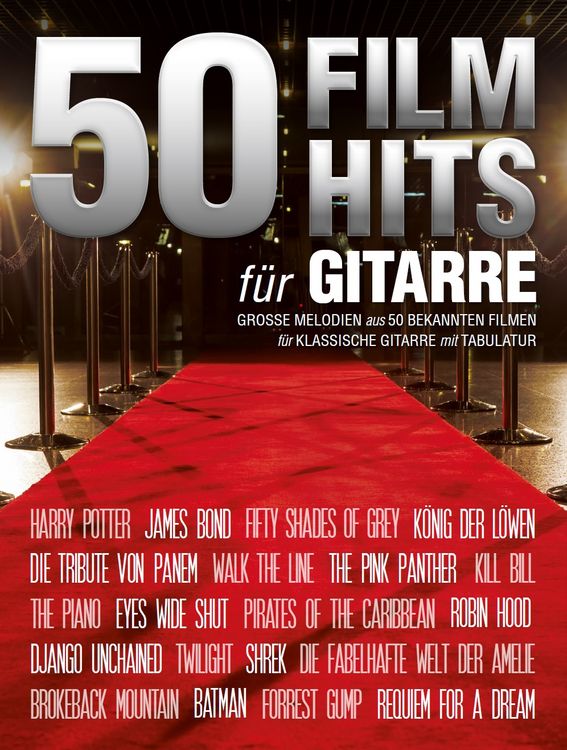 Produktbild: 50 Filmhits f&uuml;r Gitarre