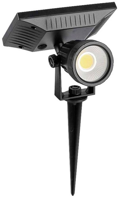 Produktbild: V-TAC 6662 VT-952 Solar-Gartenleuchte LED 2.00W Schwarz