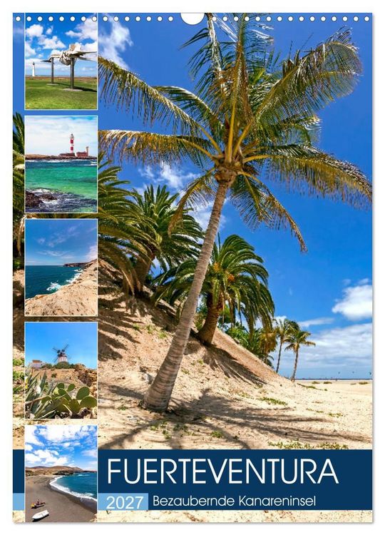 Produktbild: FUERTEVENTURA Bezaubernde Kanareninsel (Wandkalender 2027 DIN A3 hoch), CALVENDO Monatskalender