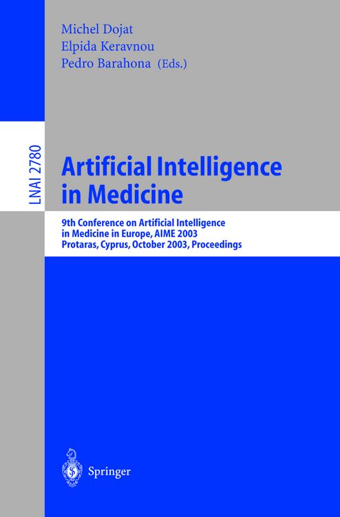 Produktbild: Artificial Intelligence in Medicine