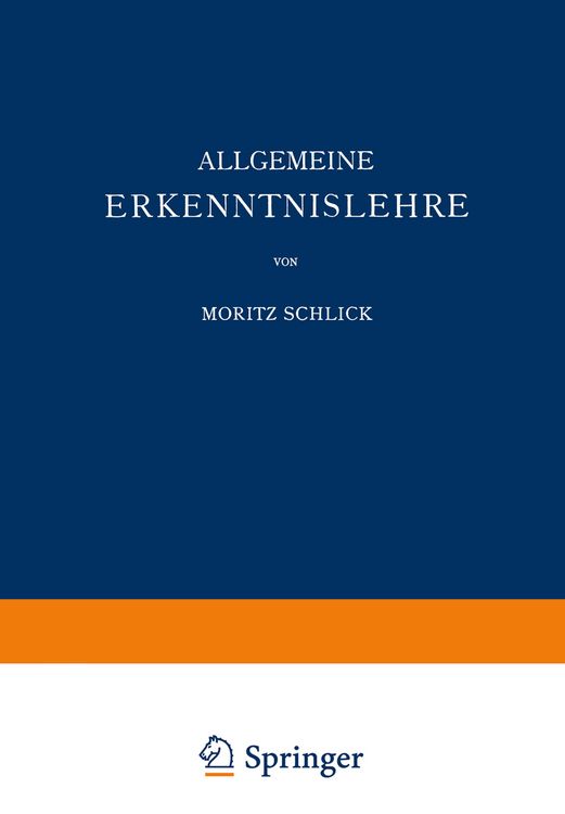 Produktbild: Allgemeine Erkenntnislehre