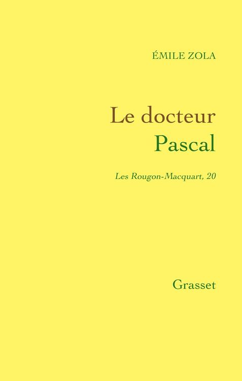 Produktbild: Le docteur Pascal