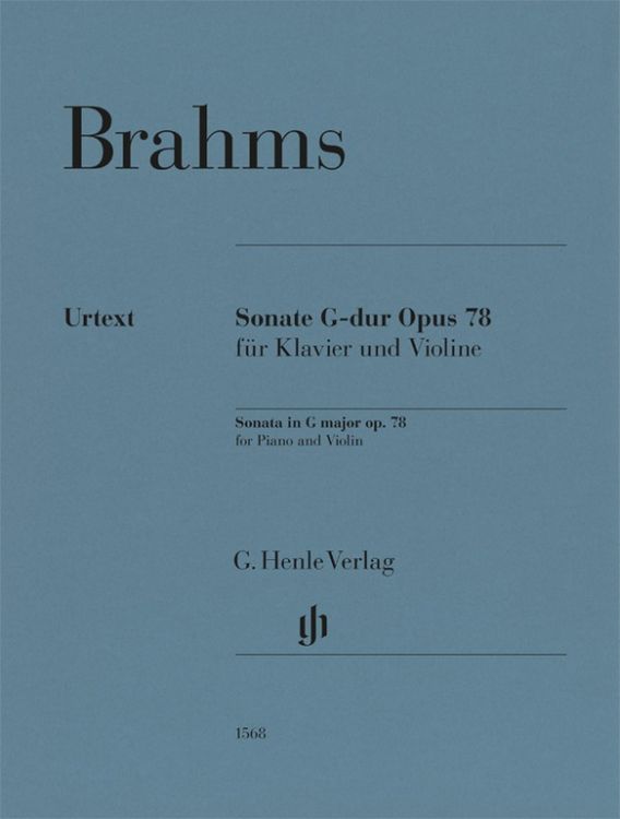 Produktbild: Johannes Brahms - Violinsonate G-dur op. 78