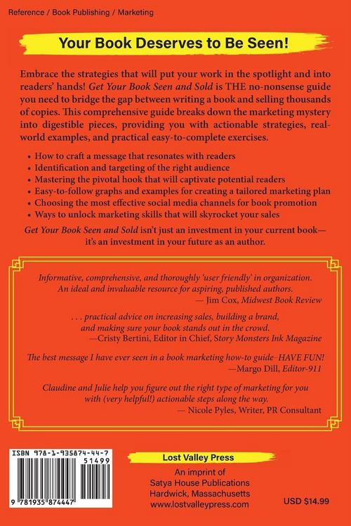 Produktbild: Get Your Book Seen and Sold