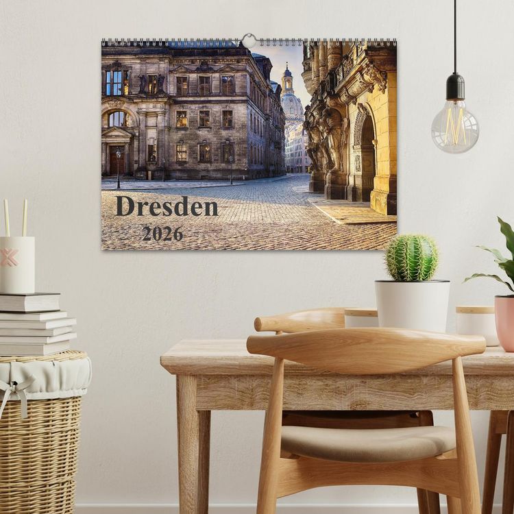 Produktbild: Dresden 2026 (Wandkalender 2026 DIN A3 quer), CALVENDO Monatskalender