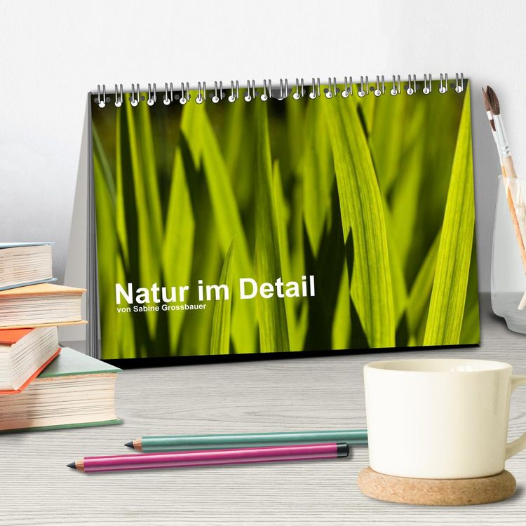 Produktbild: Natur im Detail (Tischkalender 2026 DIN A5 quer), CALVENDO Monatskalender