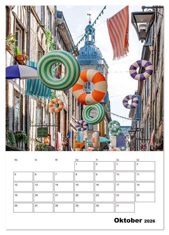 Produktbild: Rouen - Reiseplaner (Wandkalender 2026 DIN A4 hoch), CALVENDO Monatskalender