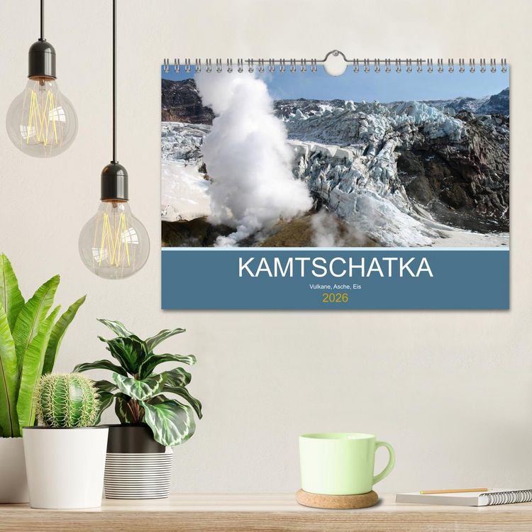 Produktbild: Kamtschatka - Vulkane, Asche, Eis (Wandkalender 2026 DIN A4 quer), CALVENDO Monatskalender