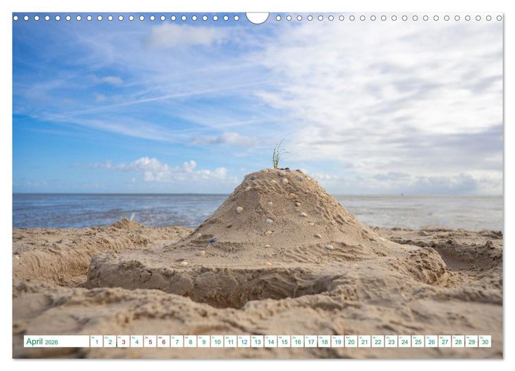 Produktbild: Schillig und Horumersiel - Im Wangerland unterwegs (Wandkalender 2026 DIN A3 quer), CALVENDO Monatskalender