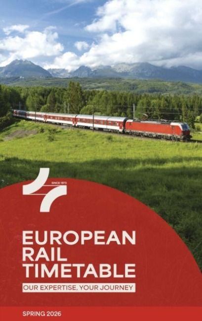 Produktbild: European Rail Timetable Spring 2026