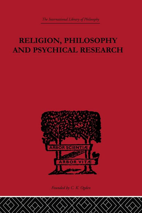 Produktbild: Religion, Philosophy and Psychical Research