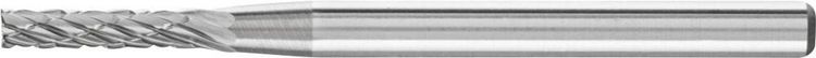 Produktbild: PFERD TOOLS 21200183 Fr&auml;sstift Hartmetall Zylinder mit Stirnverzahnung L&auml;nge 40 mm Produktabmessung, &Oslash; 2 mm Arbeits-L&auml;nge 10 mm Schaftdurchmesser