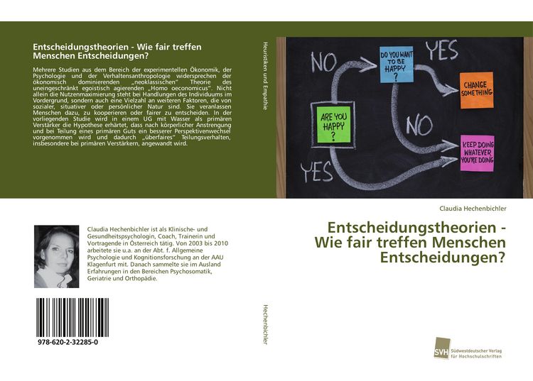 Produktbild: Entscheidungstheorien - Wie fair treffen Menschen Entscheidungen?