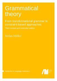 Produktbild: Grammatical theory / volume 2