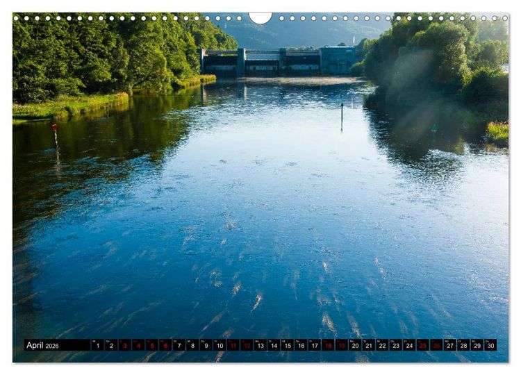 Produktbild: Rund um den Edersee (Wandkalender 2026 DIN A3 quer), CALVENDO Monatskalender