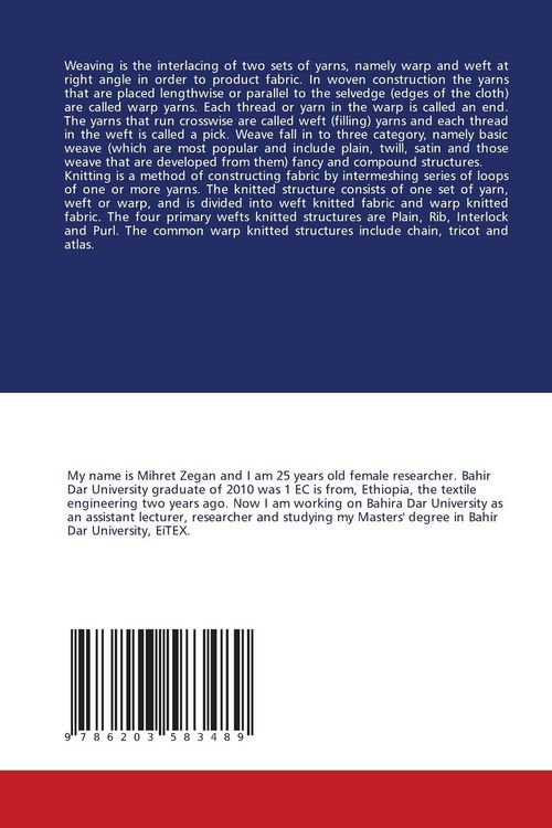 Produktbild: Hand Book of Basic Textile Weave and Knit Design