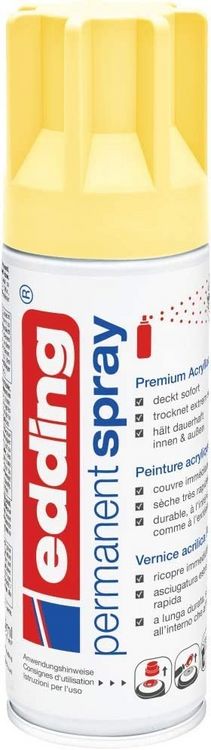 Produktbild: 5200 Permanent Spray, pastellgelb matt, 200ml Premium Acryllack