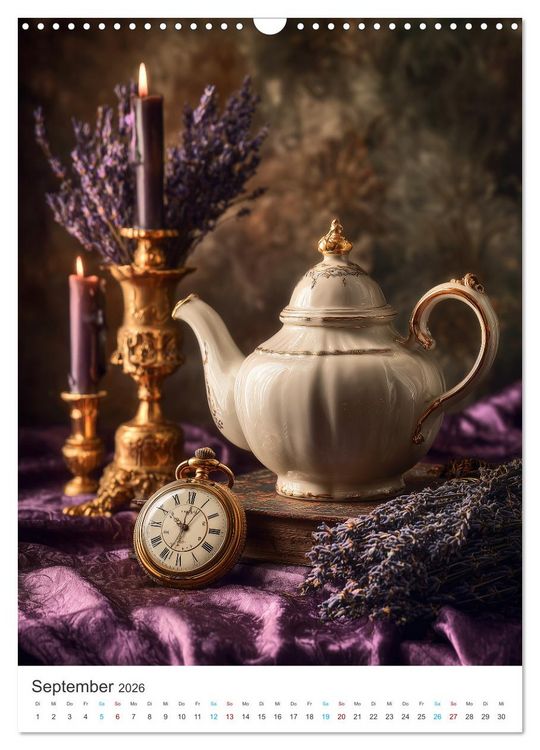 Produktbild: A Cup of Time (Wandkalender 2026 DIN A3 hoch), CALVENDO Monatskalender