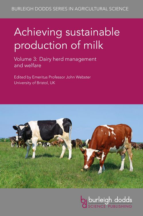 Produktbild: Achieving sustainable production of milk Volume 3