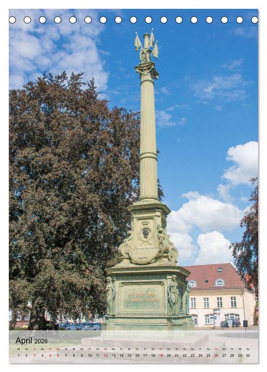 Produktbild: Historisches G&uuml;strow (Tischkalender 2026 DIN A5 hoch), CALVENDO Monatskalender
