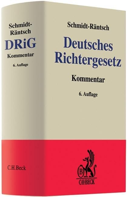 Produktbild: Schmidt-Raentsch, G: Richtergesetz