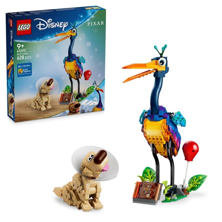 Produktbild: LEGO ǀ Disney and Pixar 43290 Kevin und Dug, Spielzeug Golden Retriever