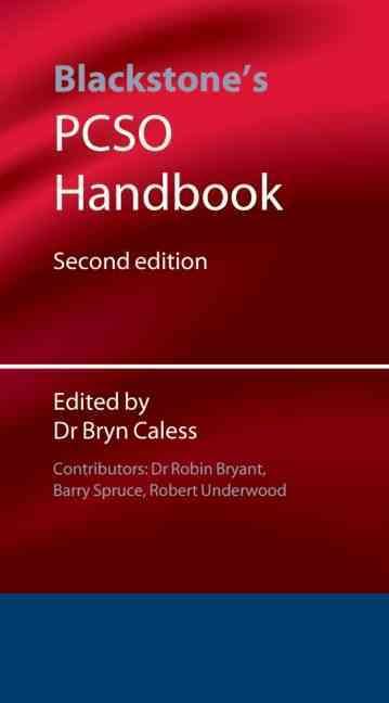 Produktbild: Blackstone's Pcso Handbook