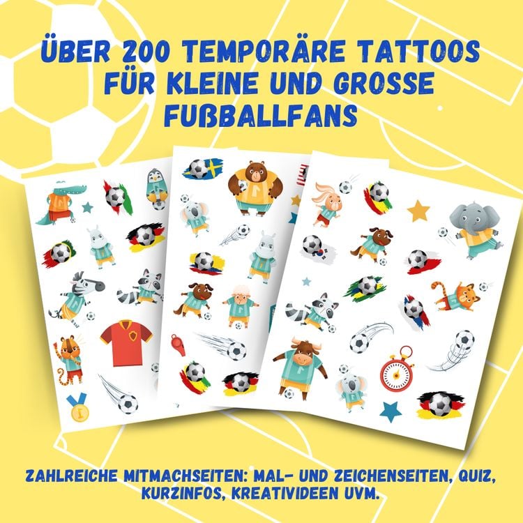 Produktbild: Tattoobuch Fußball