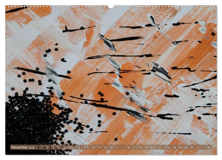 Produktbild: Lass den Farben ihren Lauf (Wandkalender 2026 DIN A2 quer), CALVENDO Monatskalender