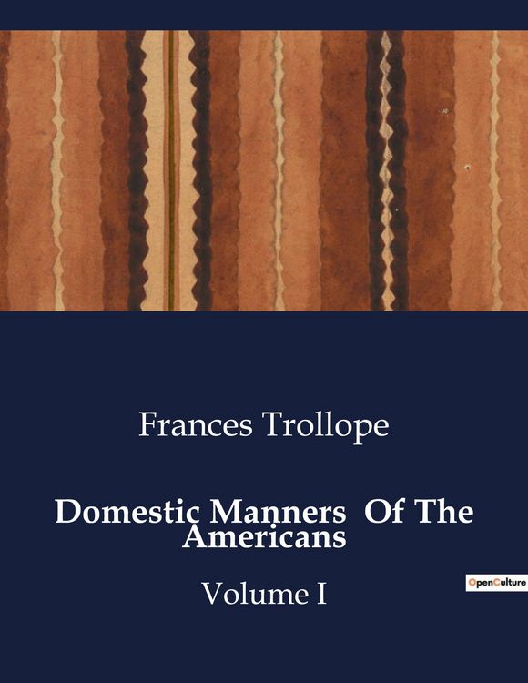 Produktbild: Domestic Manners Of The Americans