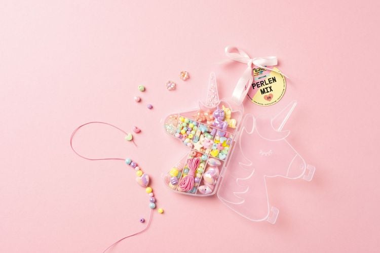 Perlen Mix UNICORN, 170 Teile
