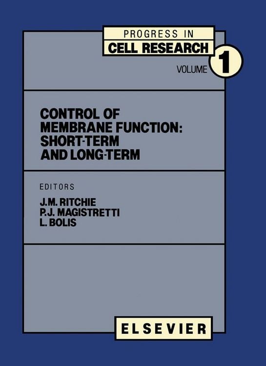 Produktbild: Control of Membrane Function: short-term and long-term