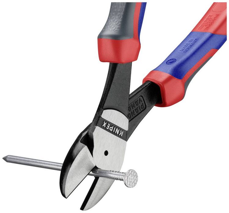 Produktbild: Knipex 74 02 200 Werkstatt Kraft-Seitenschneider mit Facette 200mm