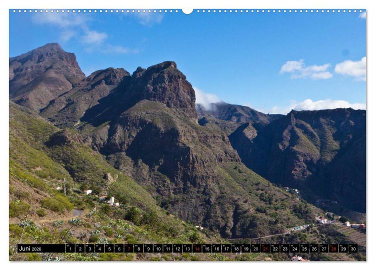 Produktbild: Teneriffa - Insel des ewigen Fr&uuml;hlings (Wandkalender 2026 DIN A2 quer), CALVENDO Monatskalender