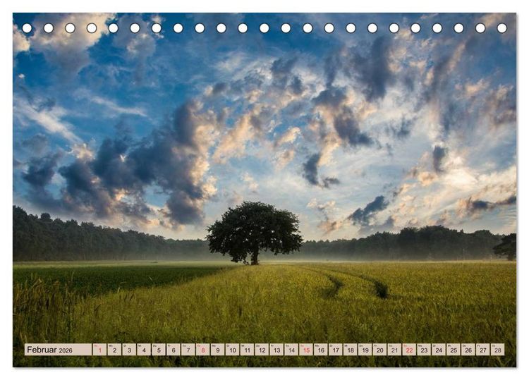 Produktbild: Horizonte zum Tr&auml;umen (Tischkalender 2026 DIN A5 quer), CALVENDO Monatskalender