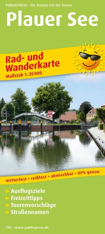 Produktbild: Rad- und Wanderkarte Plauer See