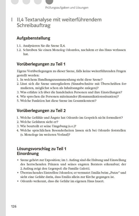 Produktbild: Lekt&uuml;rehilfen Gotthold Ephraim Lessing "Emilia Galotti"