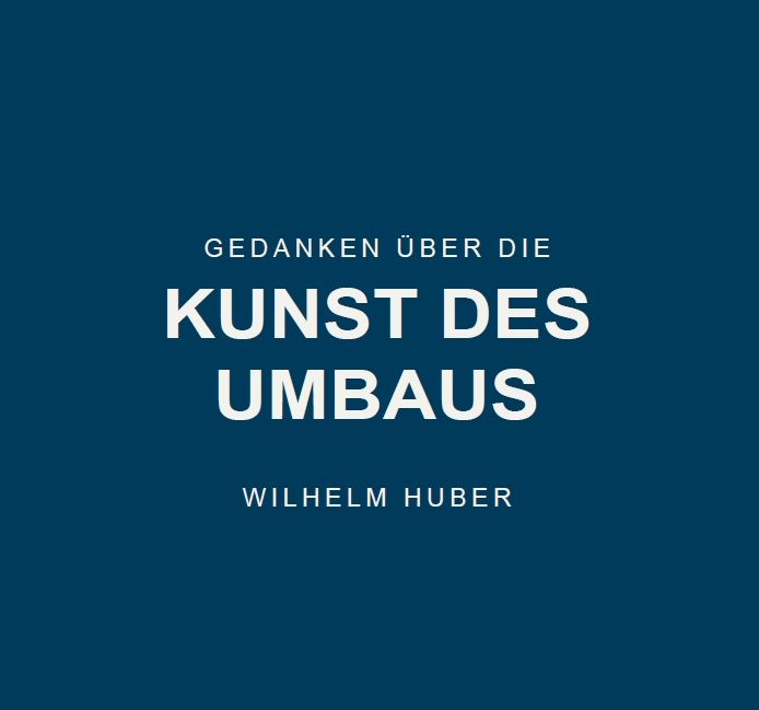Produktbild: Gedanken &uuml;ber die Kunst des Umbaus