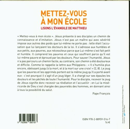 Produktbild: Mettez-vous &agrave; mon &eacute;cole : lisons l'&eacute;vangile de Matthieu
