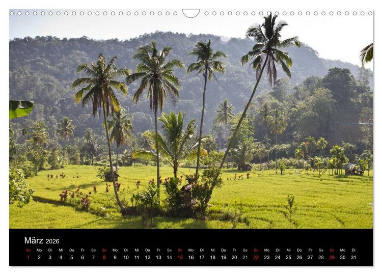 Produktbild: Indonesien (Wandkalender 2026 DIN A3 quer), CALVENDO Monatskalender